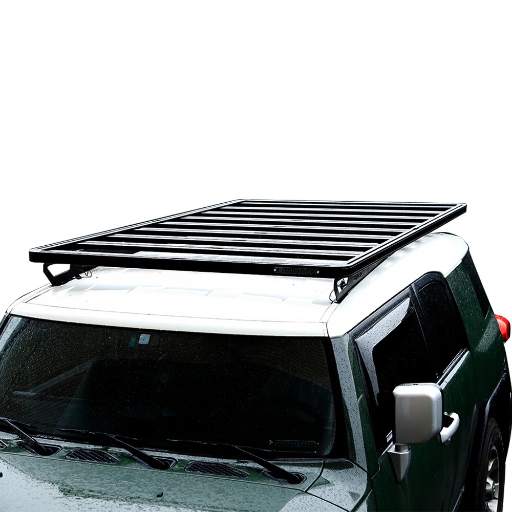 High-Strength Aluminum Roof Rack Lightweight Cargo Platform for Off-Road Trips Camping Gear for  Land Cruiser 76 Series